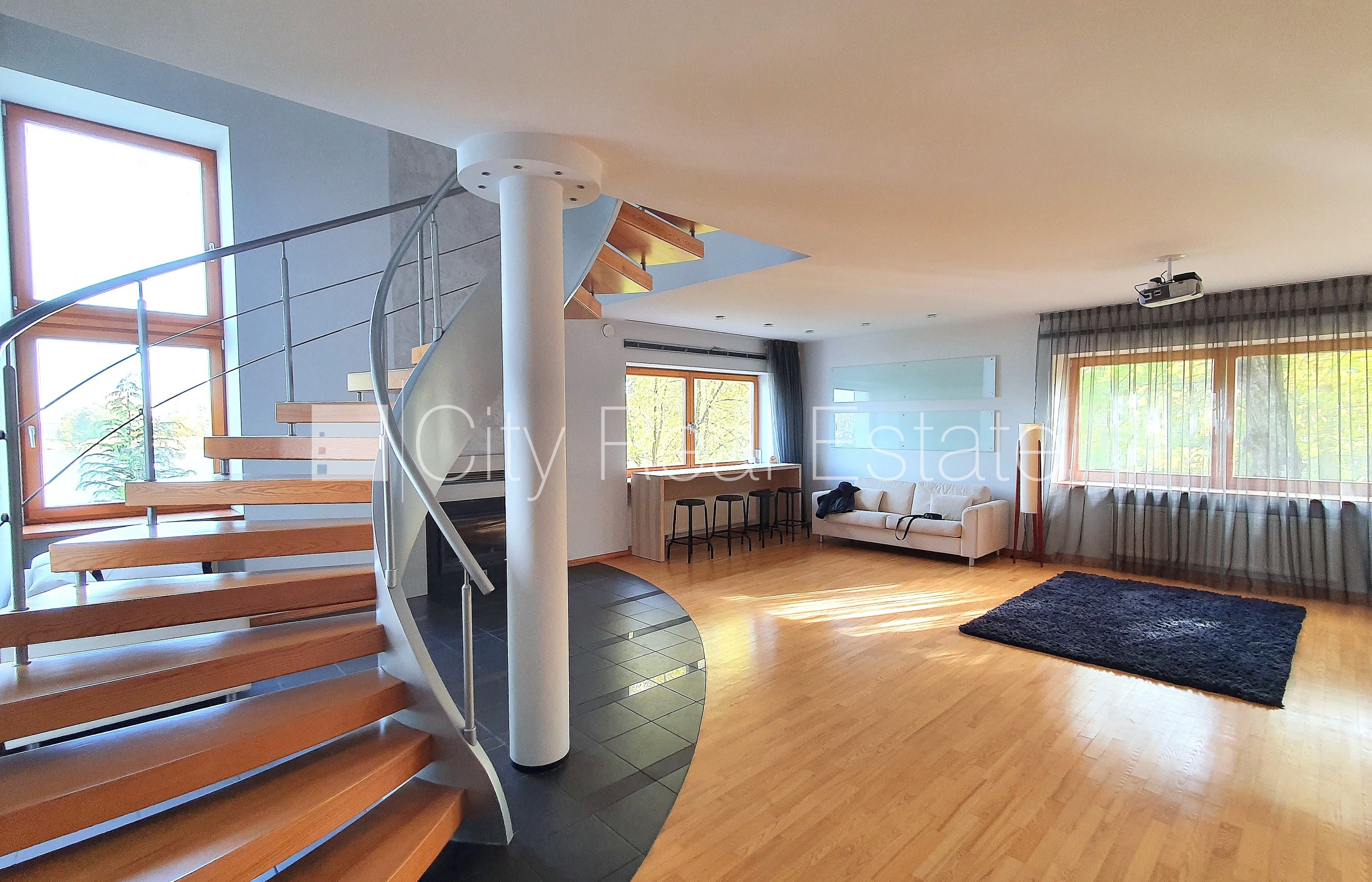 Sludinājumi. Projekts - Ezermalas 18 B, jaunceltne, dzīvokļu skaits ēkā  3 gab., labiekārtota apzaļumota Cena: 1850 EUR/mēn Foto #18