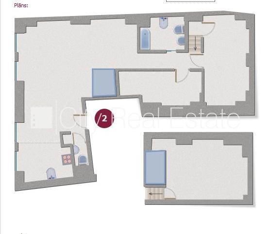 Sludinājumi. Fasādes māja, renovēta māja, ieeja no ielas, ir lifts, kāpņu telpa pēc kapitālā remonta, logi Cena: 1627 EUR/mēn Foto #22