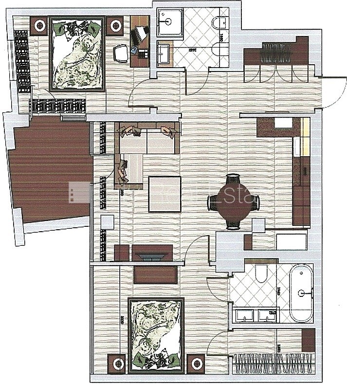 Sludinājumi. Projekts - Vaļņu 4, fasādes māja, slēgts pagalms, ieeja no ielas, luksuss apartamenti , lodžija, Cena: 450000 EUR Foto #18