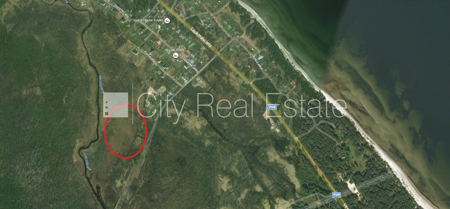 Sludinājumi. Zaļā teritorija, labiekārtota apzaļumota teritorija, zeme robežojas ar ielu, līdz jūrai 400 m, Cena: 37500 EUR Foto #4