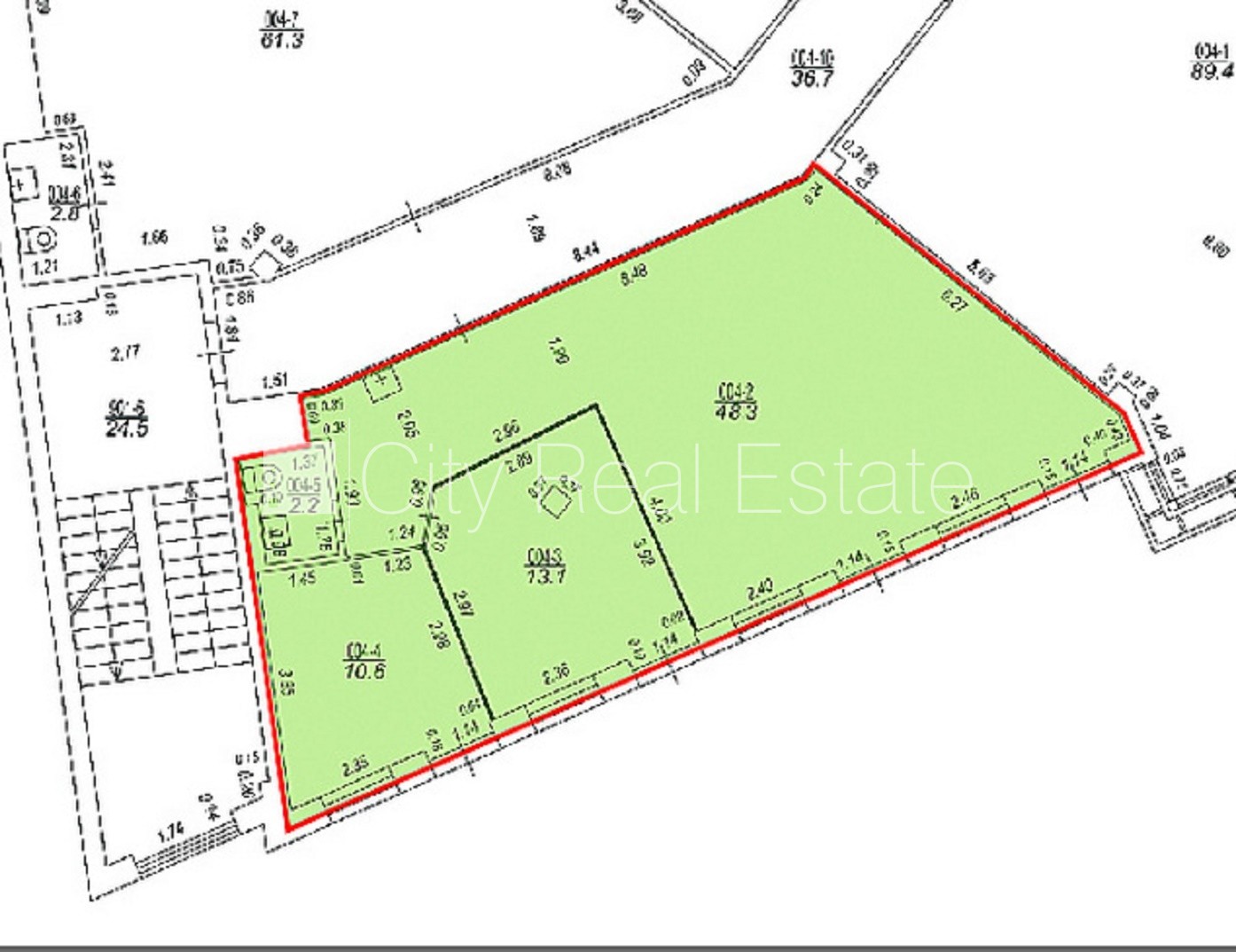 Объявление. Проект - Ģertrūdes 66 (Гертрудес 66), новостройка, фасадный дом, благоустроенная озеленённая Цена: 890 EUR/мес. Foto #24