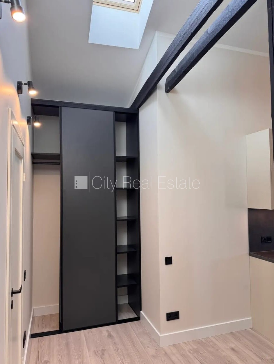 Объявление. Проект - Matīsa 38 (Матиса 38), фасадный дом, реновированный дом, закрытый двор, вход с улицы, Цена: 550 EUR/мес. Foto #14