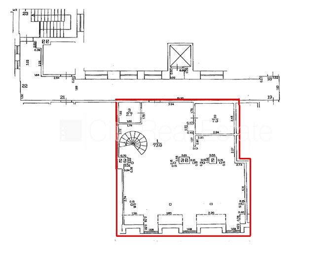 Sludinājumi. Fasādes māja, restaurēta māja, ieeja no ielas un pagalma, ir lifts, jumta terase, logi vērsti mājas Cena: 394000 EUR Foto #21