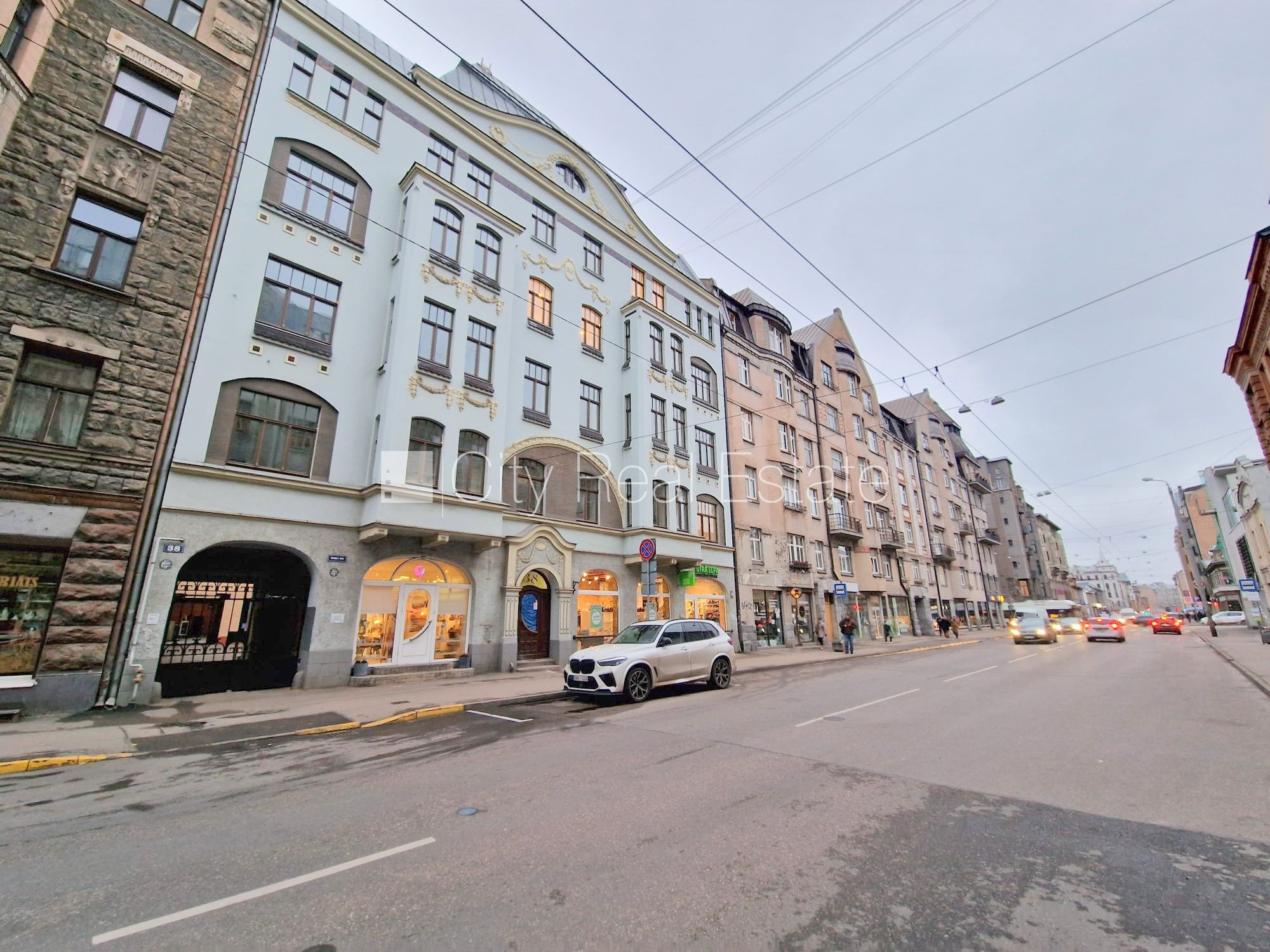 Sludinājumi. Projekts - Matīsa 38, fasādes māja, renovēta māja, labiekārtots apzaļumots pagalms, slēgts pagalms, Cena: 320 EUR/mēn Foto #12