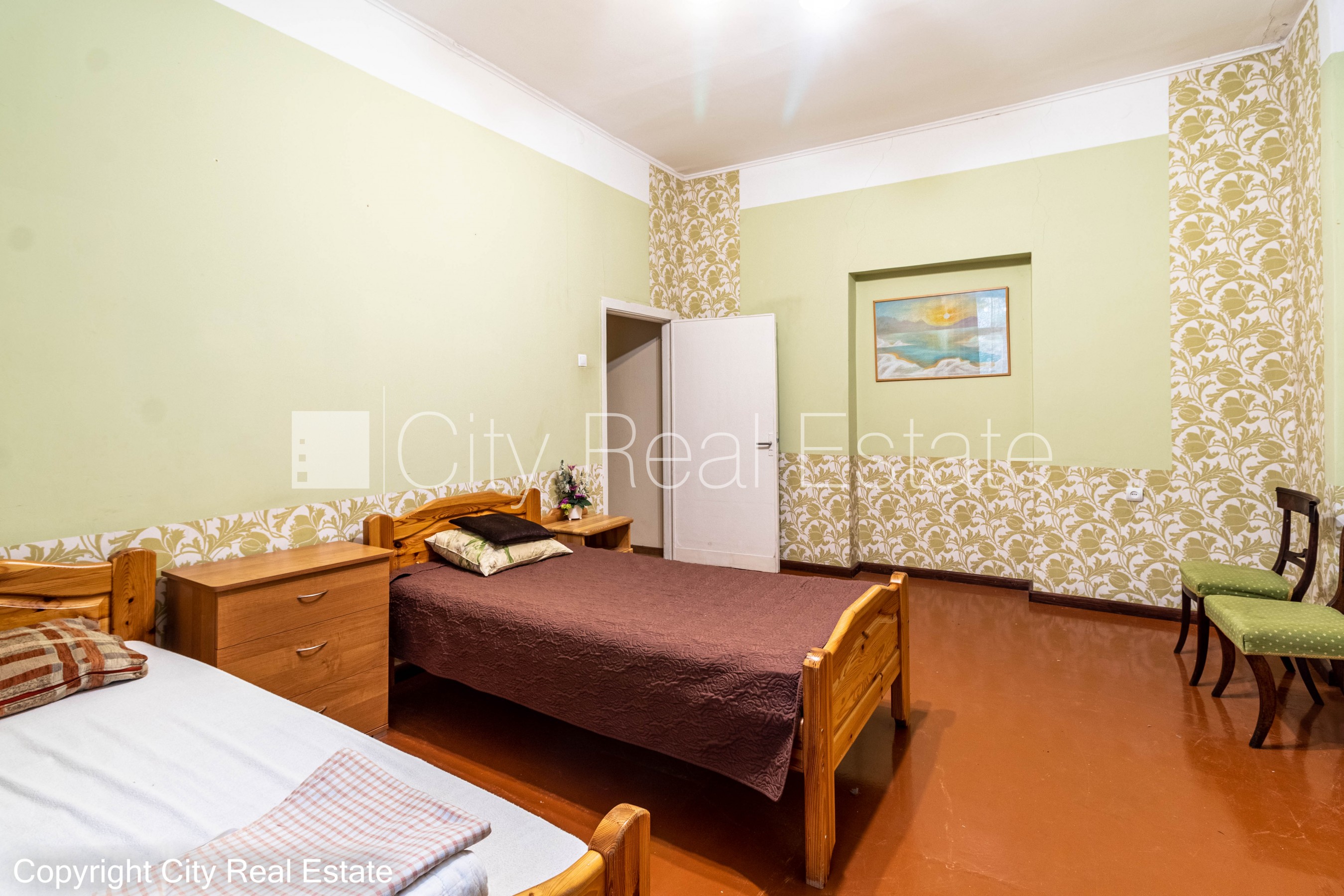 Sludinājumi. Pagalma ēka, renovēta māja, labiekārtots apzaļumots pagalms, slēgts pagalms, vieta automašīnai, Cena: 630 EUR/mēn Foto #8