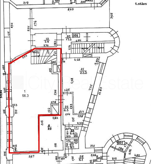 Sludinājumi. Fasādes māja, slēgts pagalms, ieeja no ielas, logi vērsti uz pagalma pusi, logi vērsti uz ielas Cena: 13040 EUR/mēn Foto #18
