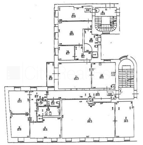 Sludinājumi. Renovēta māja, vieta automašīnai, objektu apsargā fiziskā apsardze, luksuss apartamenti , ir lifts, Cena: 3389 EUR/mēn Foto #25