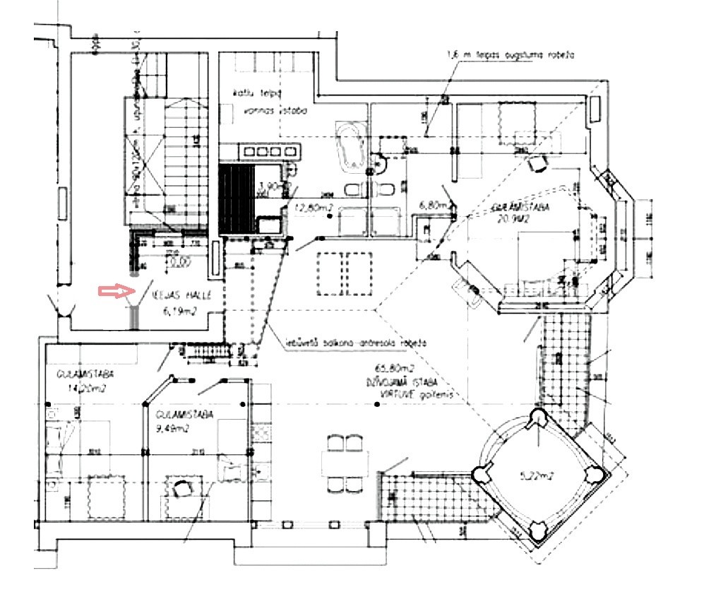 Sludinājumi. Zeme īpašumā, fasādes māja, renovēta māja, labiekārtota apzaļumota teritorija, bruģēts Cena: 595000 EUR Foto #20