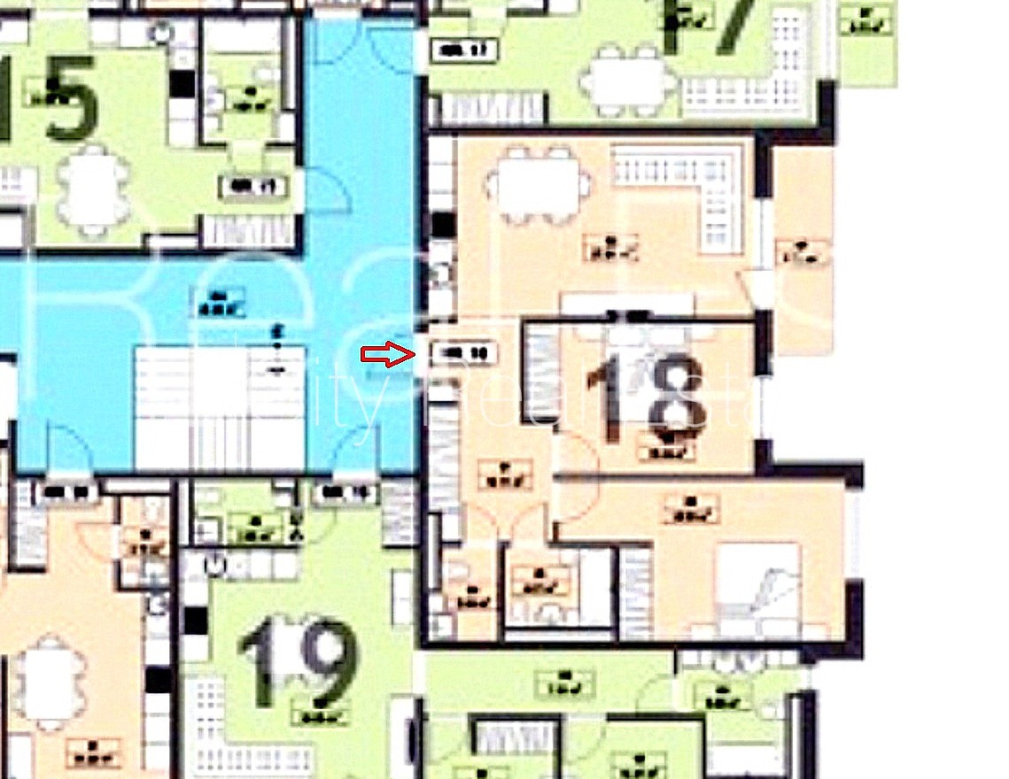 Sludinājumi. Projekts - Villa Alvine, jaunceltne, fasādes māja, labiekārtota apzaļumota teritorija, pazemes Cena: 1200 EUR/mēn Foto #17