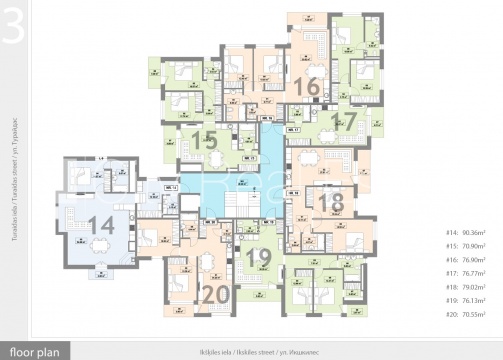 Sludinājumi. Projekts - Villa Alvine, jaunceltne, fasādes māja, labiekārtota apzaļumota teritorija, pazemes Cena: 1200 EUR/mēn Foto #16