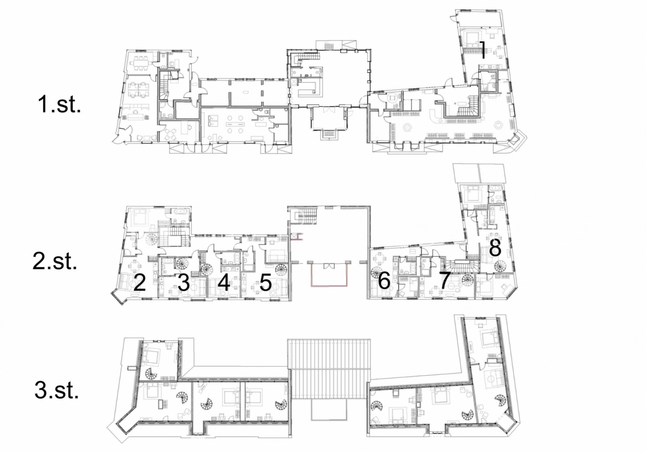 Sludinājumi. Projekts - Semarah Apartamenti, jaunceltne, viena istaba izolēta, studio tipa, virtuve apvienota ar Cena: 700 EUR/mēn Foto #10