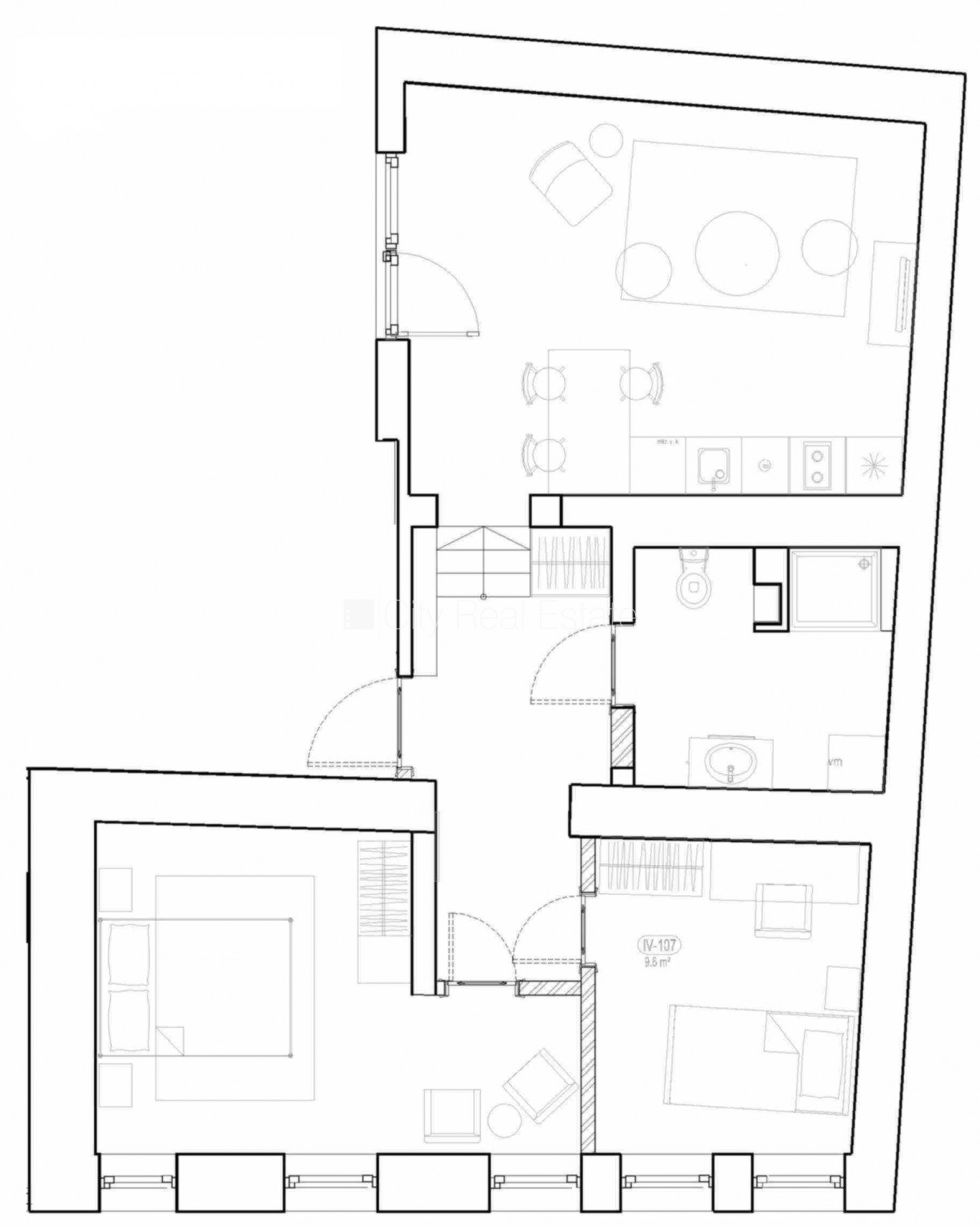 Sludinājumi. Labiekārtota apzaļumota teritorija, vieta automašīnai, guļamistabu skaits 2 gab., studio tipa, Cena: 900 EUR/mēn Foto #7
