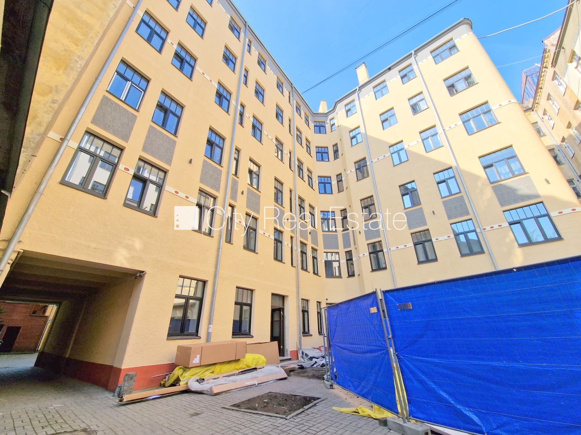 Объявление. Проект - Matīsa 38 (Матиса 38), здание во дворе, реновированный дом, благоустроенная озеленённая Цена: 400 EUR/мес. Foto #15