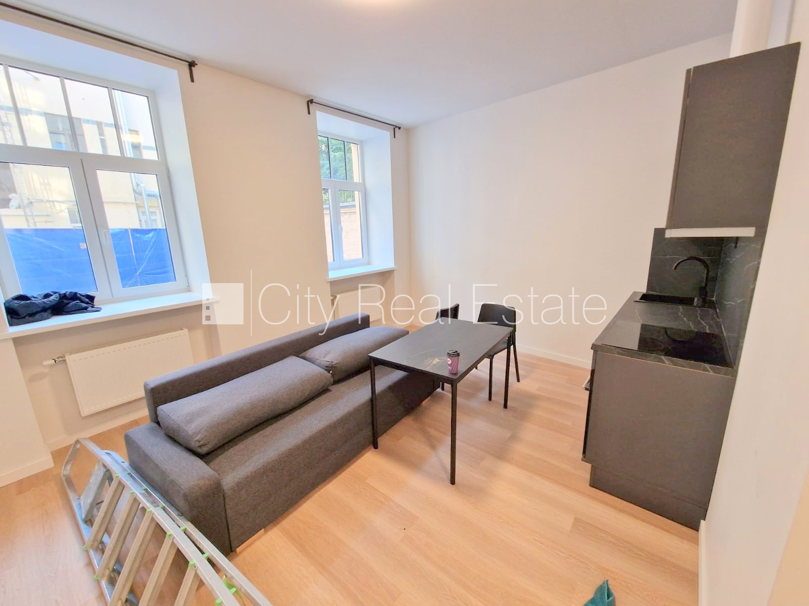 Объявление. Проект - Matīsa 38 (Матиса 38), здание во дворе, реновированный дом, благоустроенная озеленённая Цена: 400 EUR/мес. Foto #7