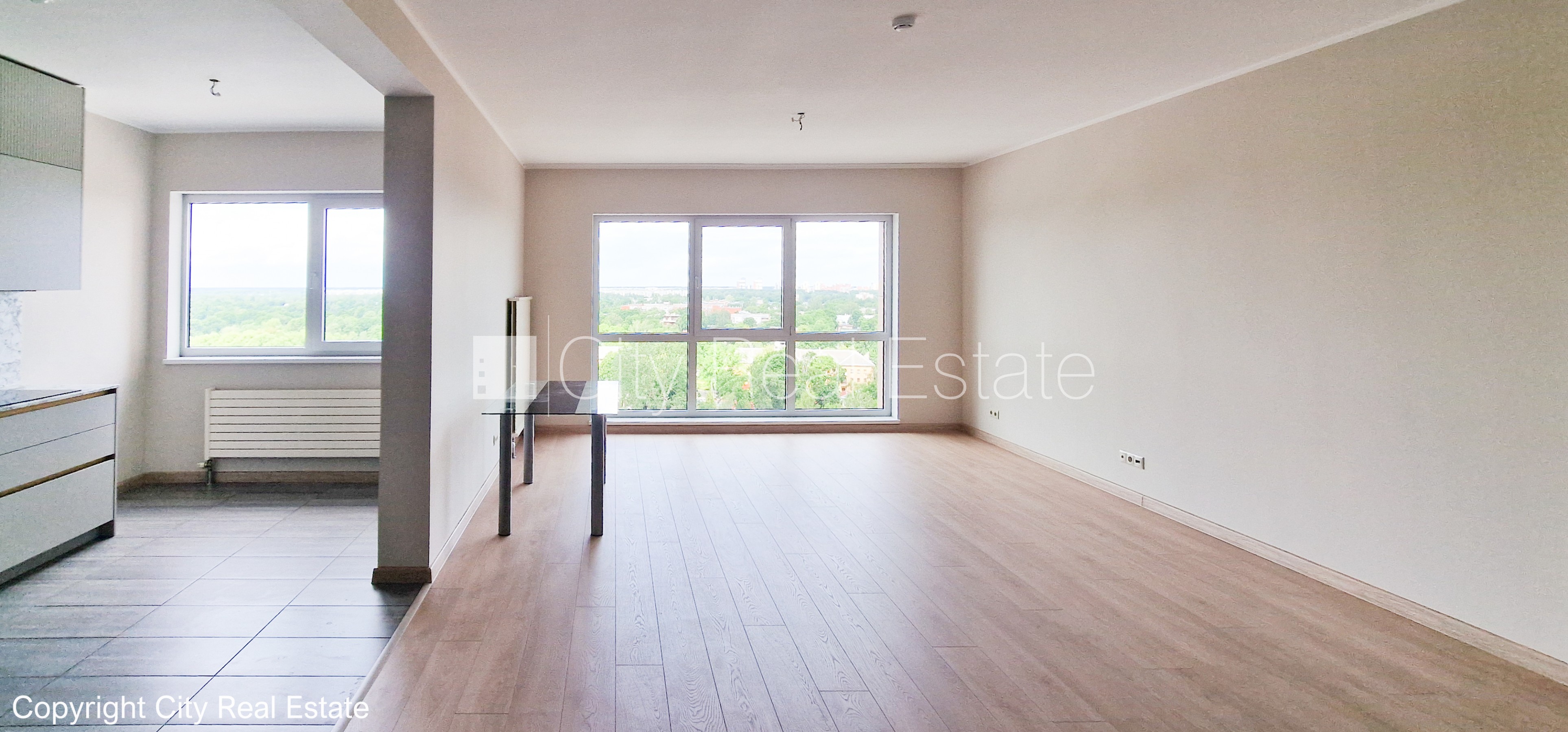 Sludinājumi. Projekts - Panorama Plaza, jaunceltne, labiekārtota apzaļumota teritorija, iespēja nomāt pazemes Cena: 850 EUR/mēn Foto #4