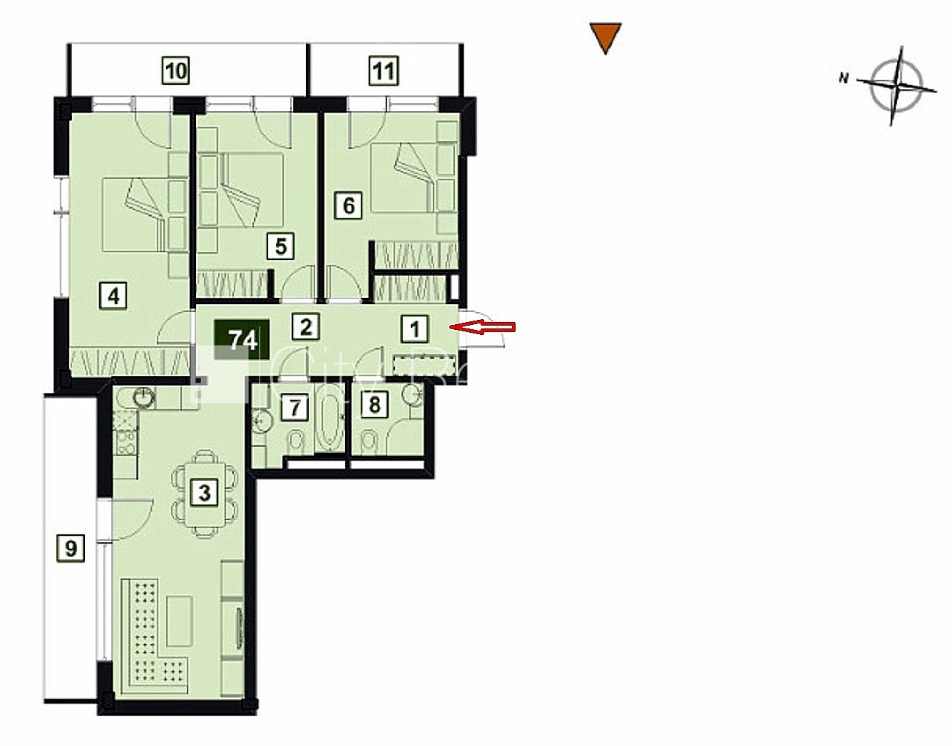 Sludinājumi. Zeme īpašumā, jaunceltne, pagalma māja, labiekārtota apzaļumota teritorija, iežogota teritorija, Cena: 445000 EUR Foto #9