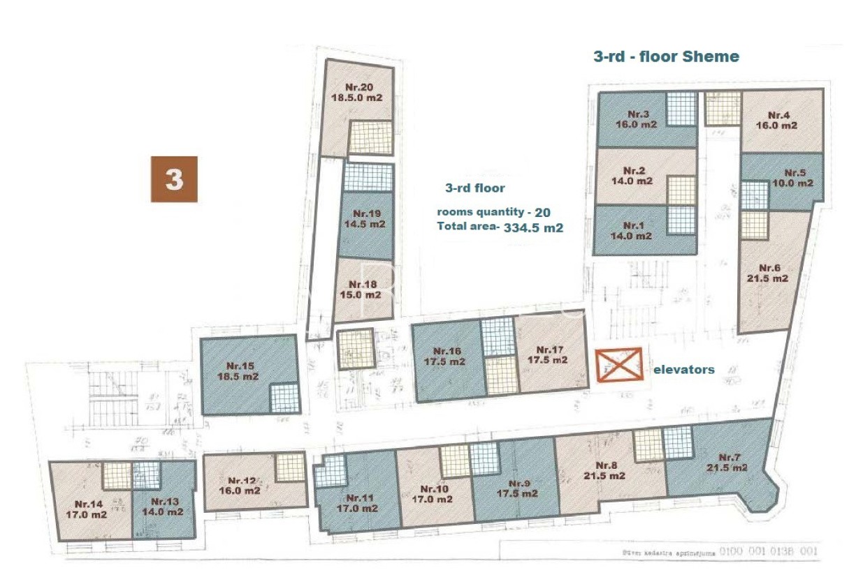 Sludinājumi. Fasādes māja, slēgts pagalms, vieta vairākām automašīnām, ieeja no ielas, ir lifts, balkons, Cena: 15840 EUR/mēn Foto #24