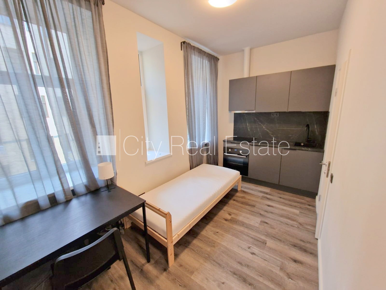 Sludinājumi. Projekts - Matīsa 38, pagalma ēka, renovēta māja, labiekārtots apzaļumots pagalms, slēgts pagalms, Cena: 350 EUR/mēn Foto #3