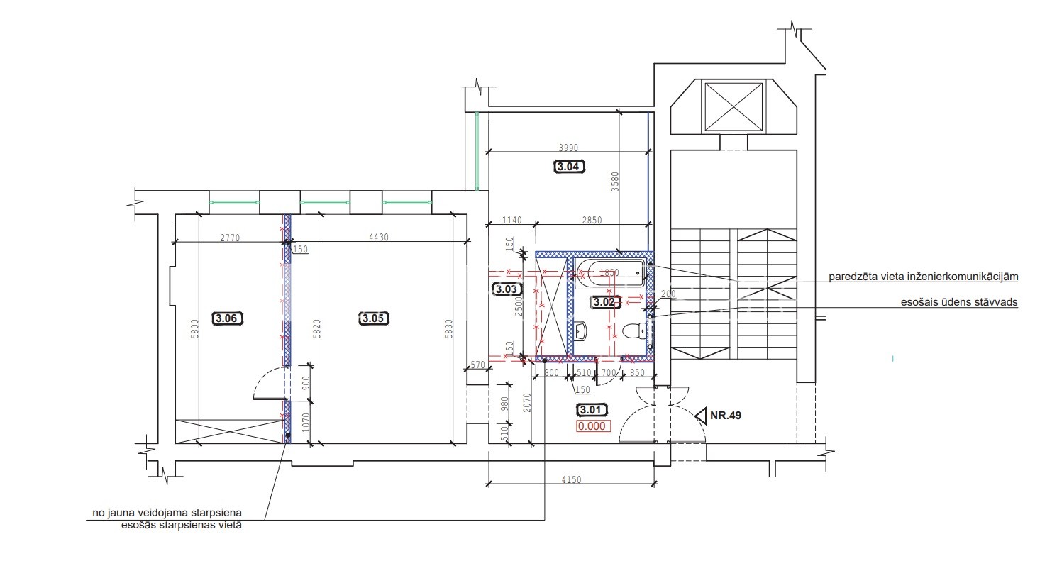 Sludinājumi. Fasādes māja, renovēta māja, viena kvadrātmetra apsaimniekošanas maksa mēnesī  1 EUR, ieeja no Cena: 680 EUR/mēn Foto #7