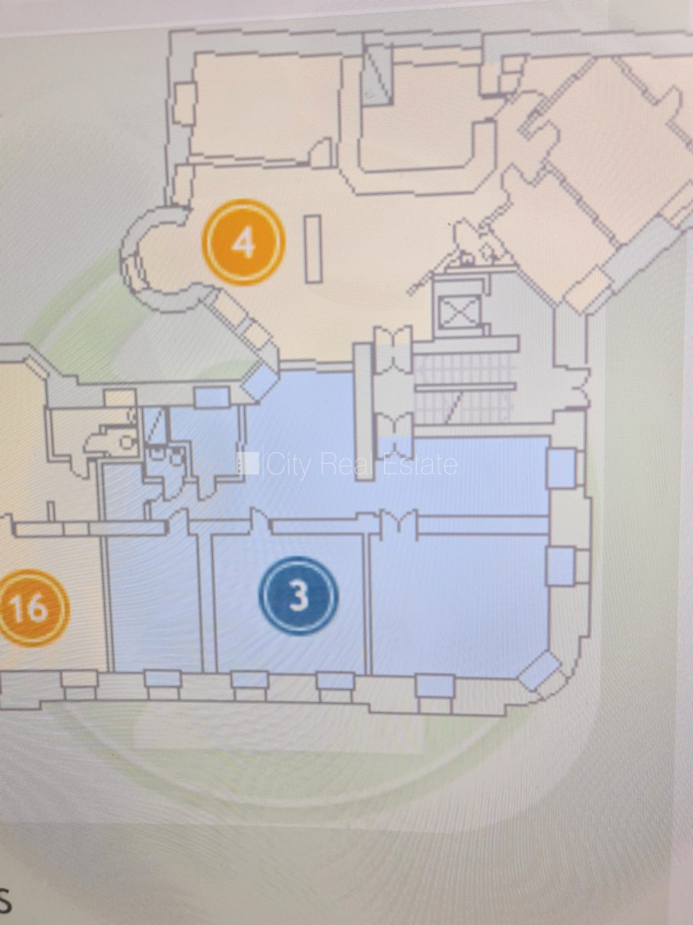 Sludinājumi. Projekts - Ģertrūdes 10, fasādes māja, renovēta māja, ieeja no ielas, ir lifts, kāpņu telpa pēc Cena: 1290 EUR/mēn Foto #17