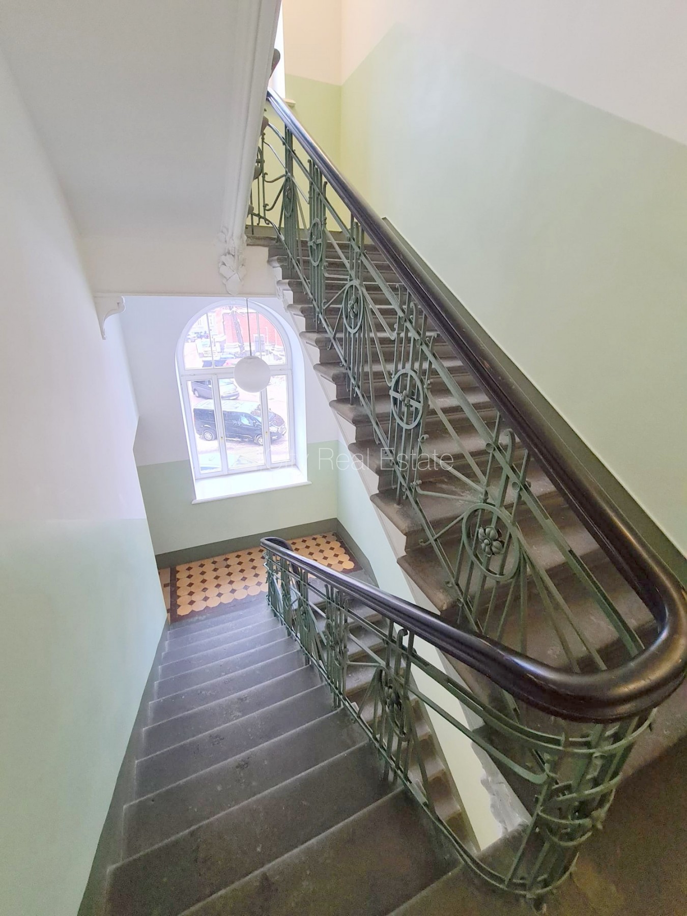 Sludinājumi. Projekts - Ģertrūdes 10, fasādes māja, renovēta māja, ieeja no ielas, ir lifts, kāpņu telpa pēc Cena: 1290 EUR/mēn Foto #20