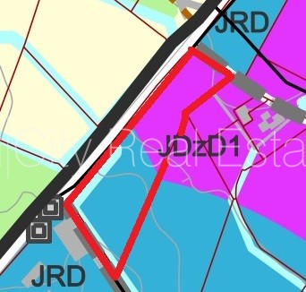 Sludinājumi. Atļauts būvēt ražošanas telpas, iespējama mazstāvu apbūve, zeme robežojas ar ielu, zeme robežojas Cena: 85000 EUR Foto #16