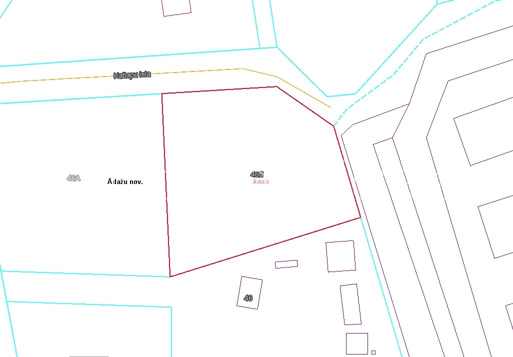Sludinājumi. Atļauts būvēt vienstāvu ēku, atļauts būvēt divu stāvu ēku, zeme robežojas ar ielu, zeme robežojas Cena: 86940 EUR Foto #6