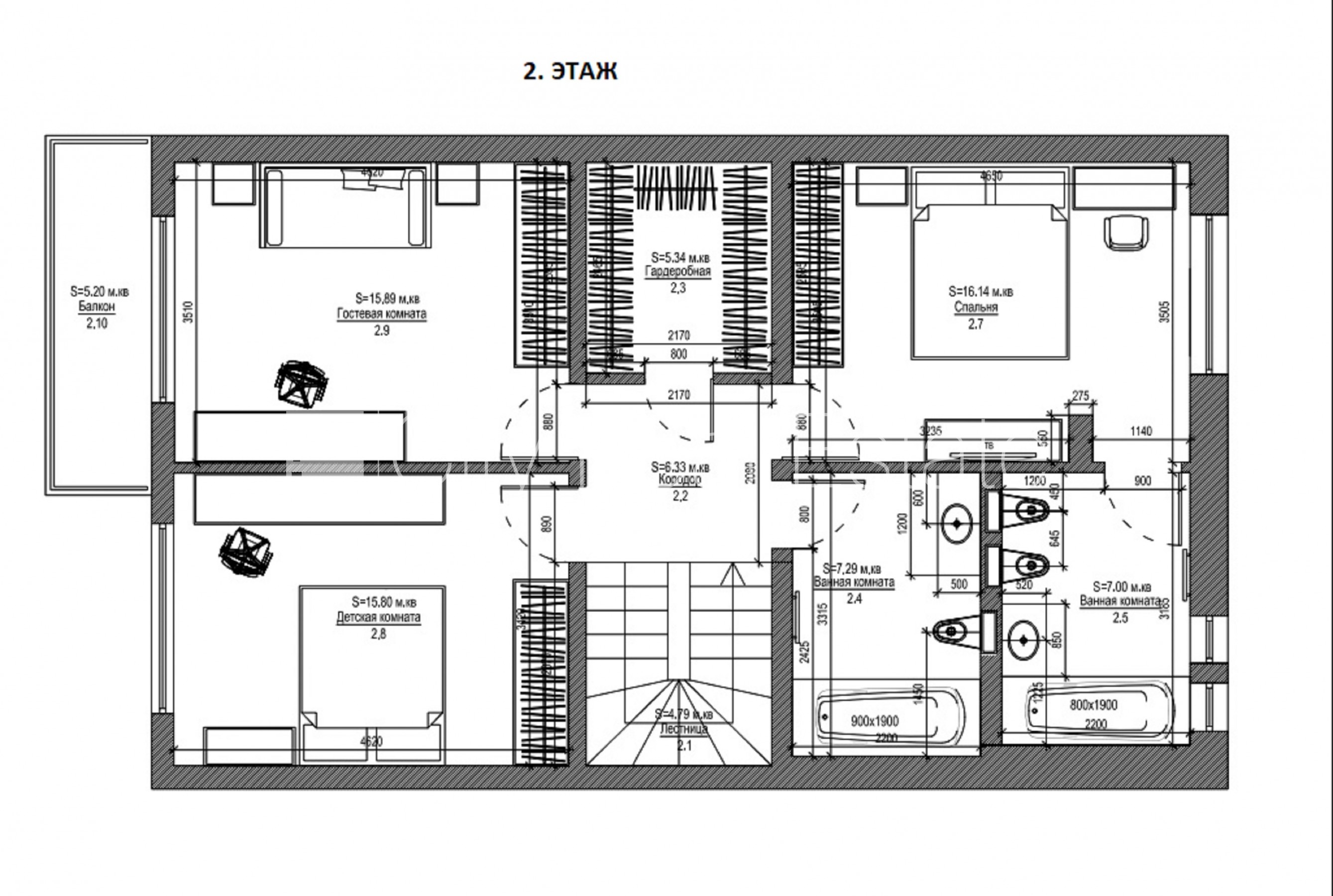 Sludinājumi. Projekts - Saliena, rindu māja, jaunceltne, fasāde ar dekoratīvo apmetumu, gāzbetona bloku sienas Cena: 360000 EUR Foto #25