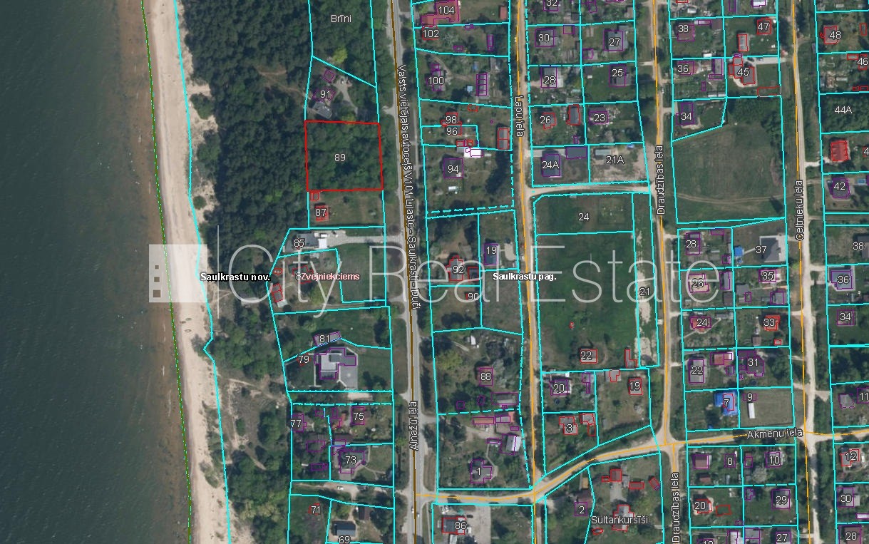 Sludinājumi. Iespējama mazstāvu apbūve, atļauts būvēt vienstāvu ēku, atļauts būvēt divu stāvu ēku, zeme Cena: 129000 EUR Foto #2