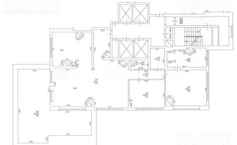 Sludinājumi. Projekts - Panorama Plaza, jaunceltne, iespēja nomāt autostāvvietu, pazemes autostāvvieta, Cena: 1500 EUR/mēn Foto #19