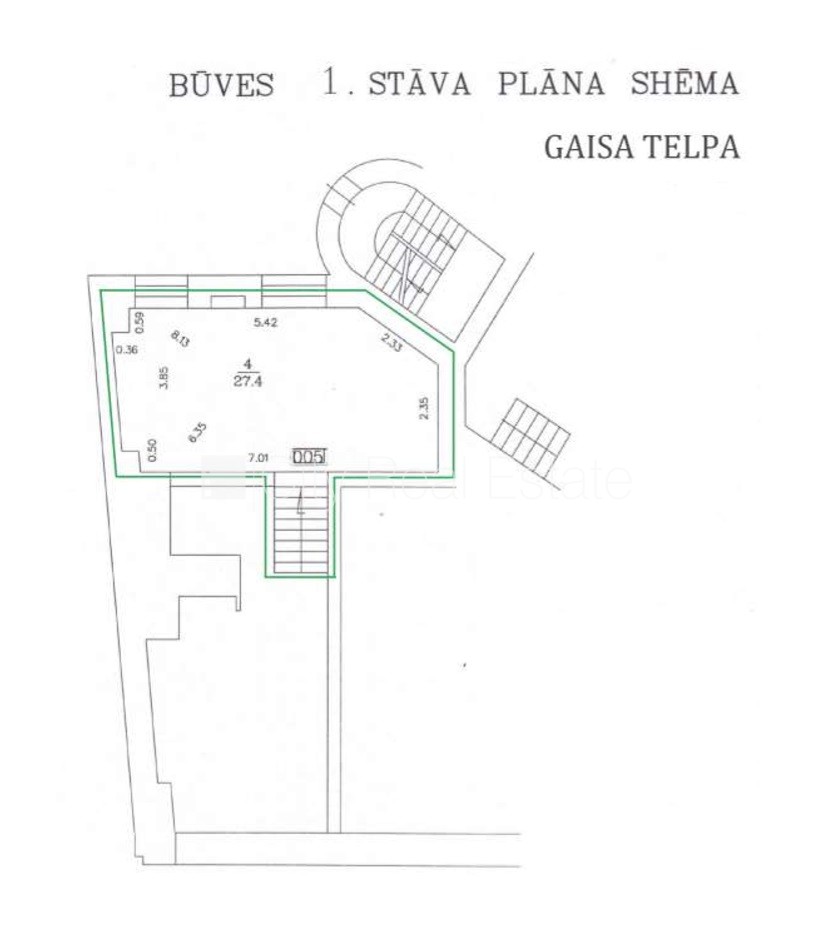 Sludinājumi. Fasādes māja, apsaimniekošanas maksa mēnesī 100 EUR, ieeja no ielas, logi vērsti uz ielas pusi, Cena: 1600 EUR/mēn Foto #11