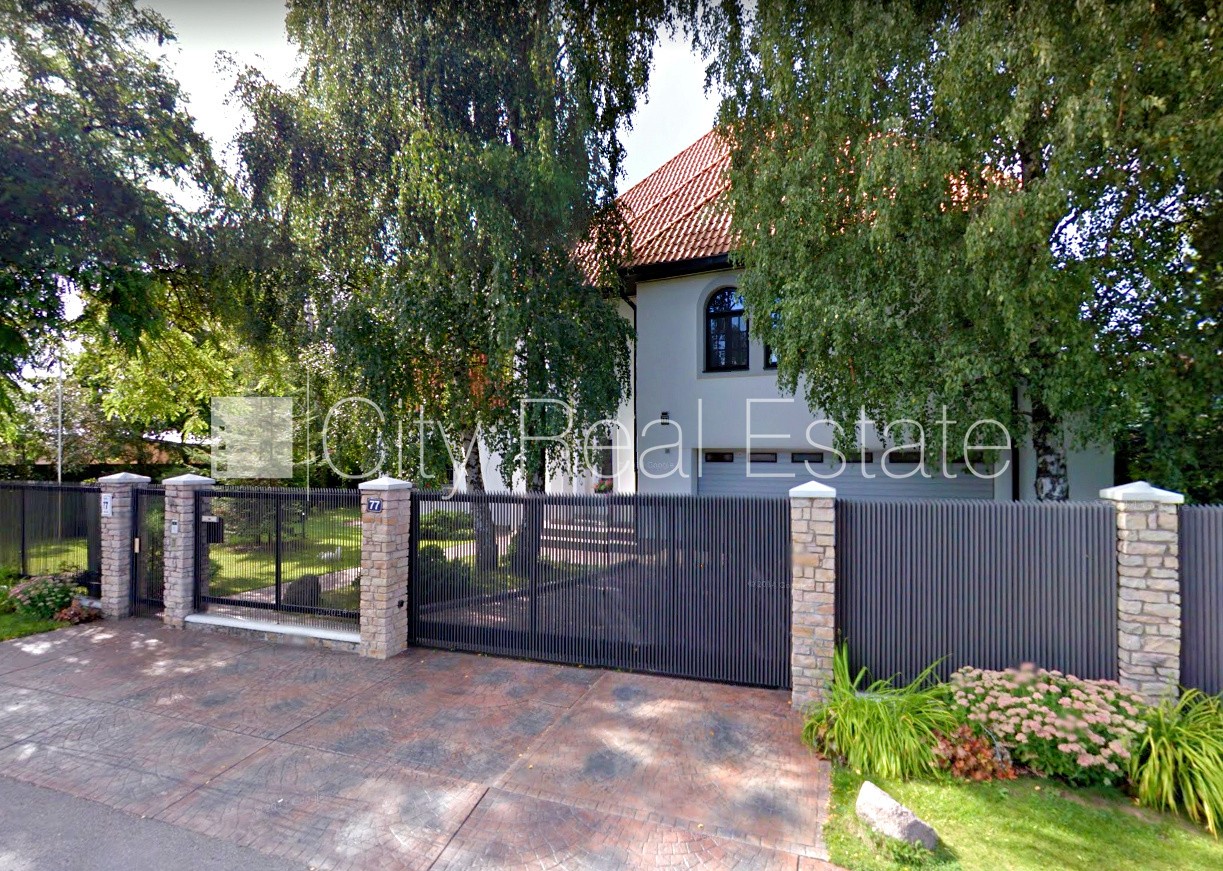 Sludinājumi. Privātmāja, jaunceltne, labiekārtota apzaļumota teritorija 2400 m2, bruģēts piebraucamais ceļš, Cena: 2500 EUR/mēn Foto #2