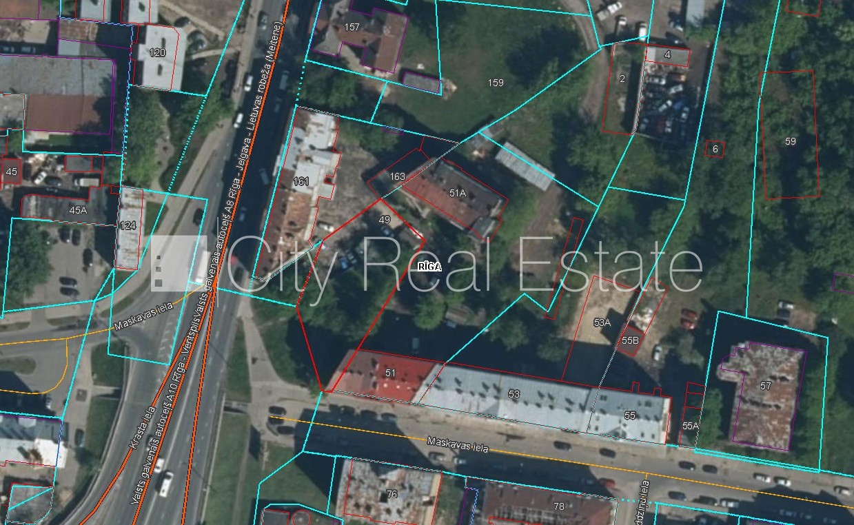 Sludinājumi. Slēgts pagalms, ieeja no pagalma, atļauts būvēt trīs stāvu ēku, atļauts būvēt četru stāvu ēku, Cena: 70000 EUR Foto #2