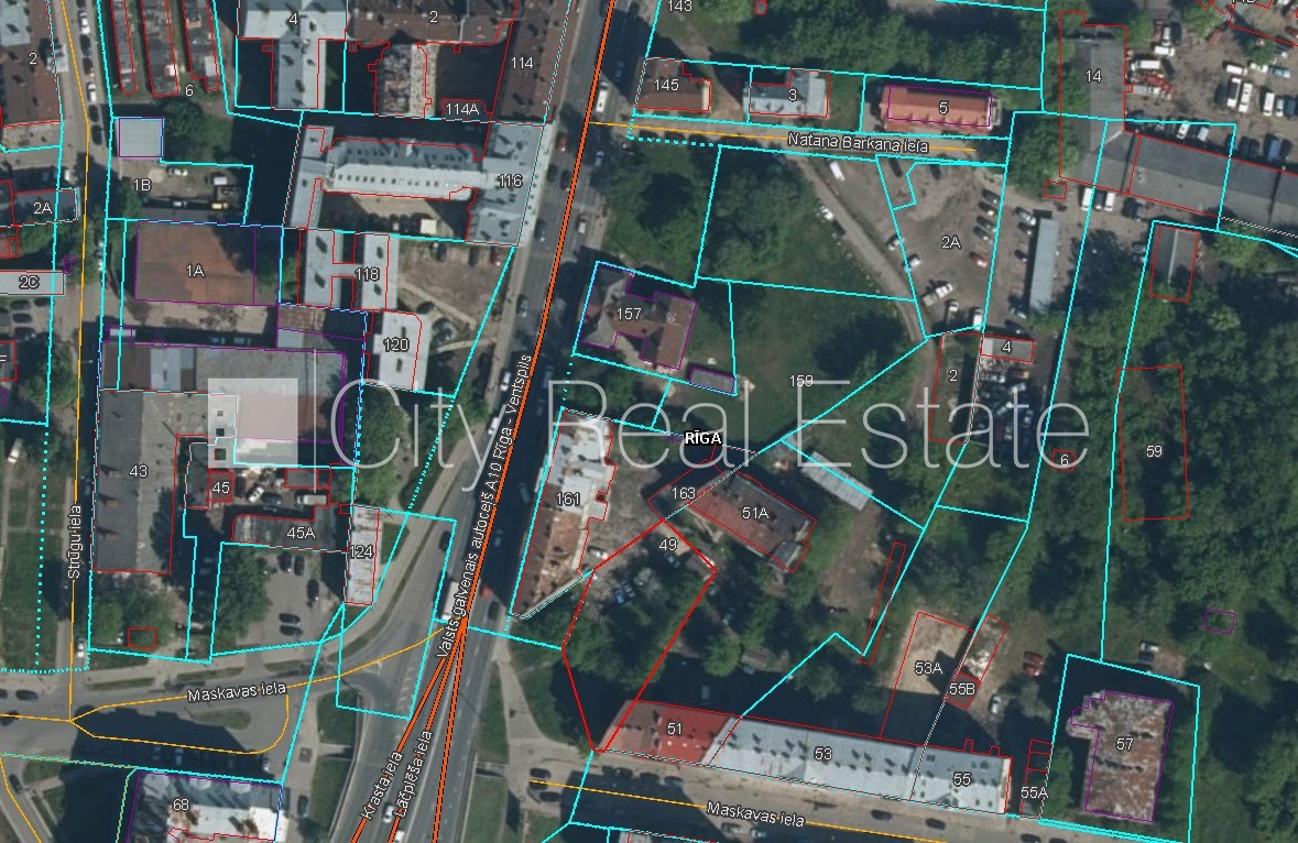 Sludinājumi. Slēgts pagalms, ieeja no pagalma, atļauts būvēt trīs stāvu ēku, atļauts būvēt četru stāvu ēku, Cena: 70000 EUR Foto #3