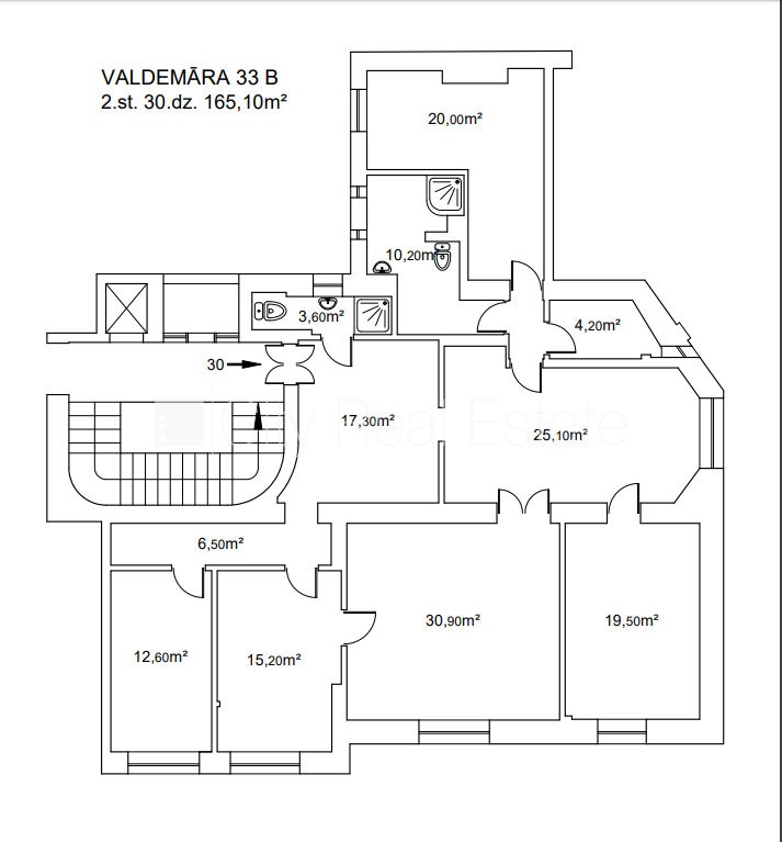 Sludinājumi. Pagalma māja, renovēta māja, labiekārtots apzaļumots pagalms, teritorijas iebrauktuves vārti Cena: 1485 EUR/mēn Foto #11