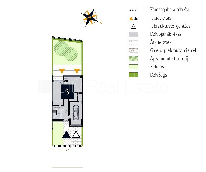Sludinājumi. Rindu māja, jaunceltne, labiekārtota apzaļumota teritorija, teritorijas iebrauktuves vārti aprīkoti Cena: 576000 EUR Foto #15