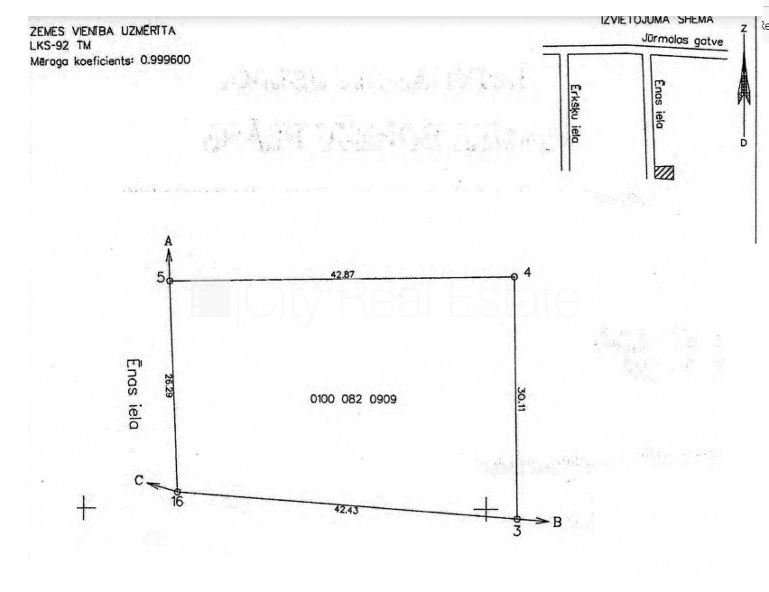 Sludinājumi. Iespējama mazstāvu apbūve, atļauts būvēt vienstāvu ēku, atļauts būvēt divu stāvu ēku, zeme Cena: 52000 EUR Foto #5