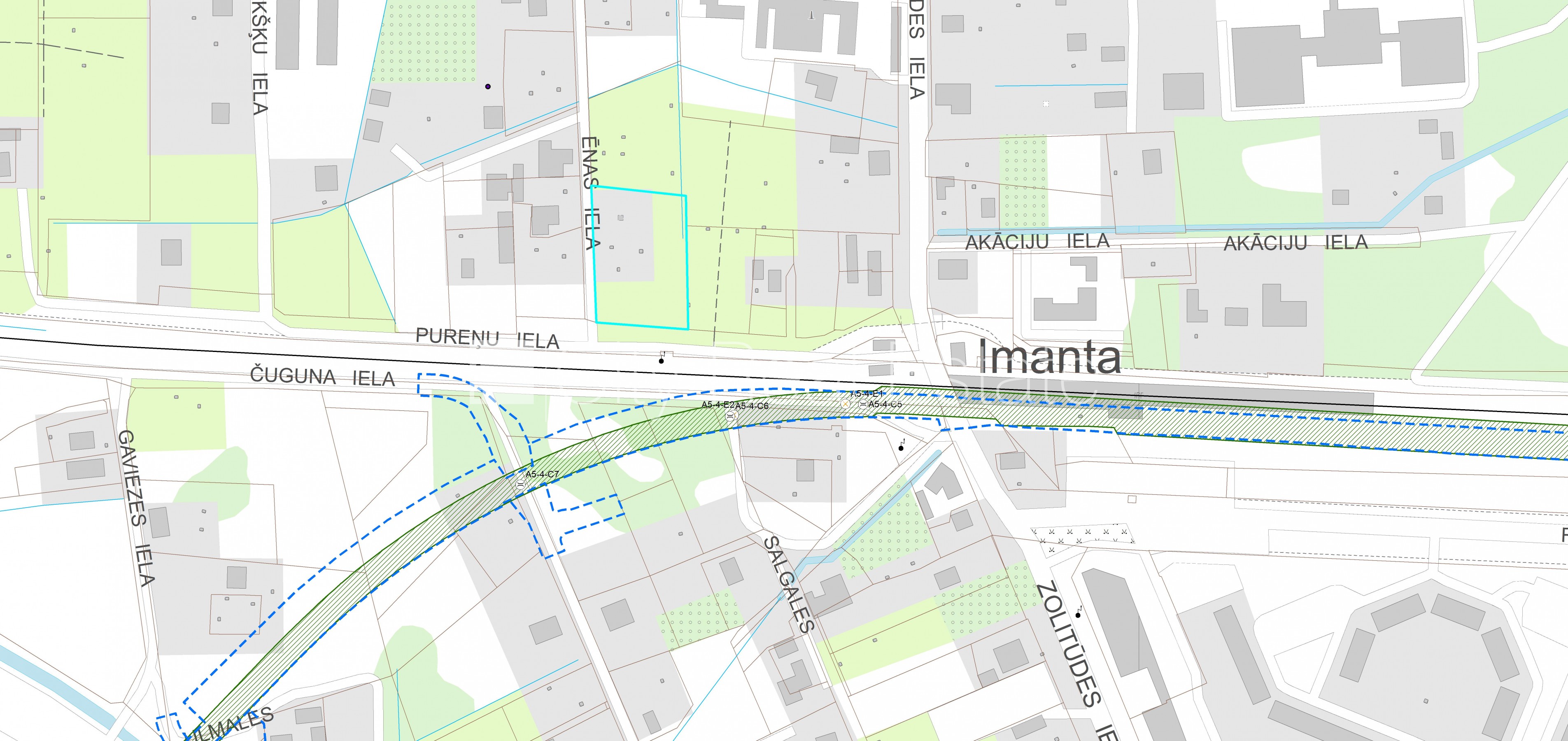 Sludinājumi. Iespējama mazstāvu apbūve, atļauts būvēt vienstāvu ēku, atļauts būvēt divu stāvu ēku, zeme Cena: 52000 EUR Foto #12