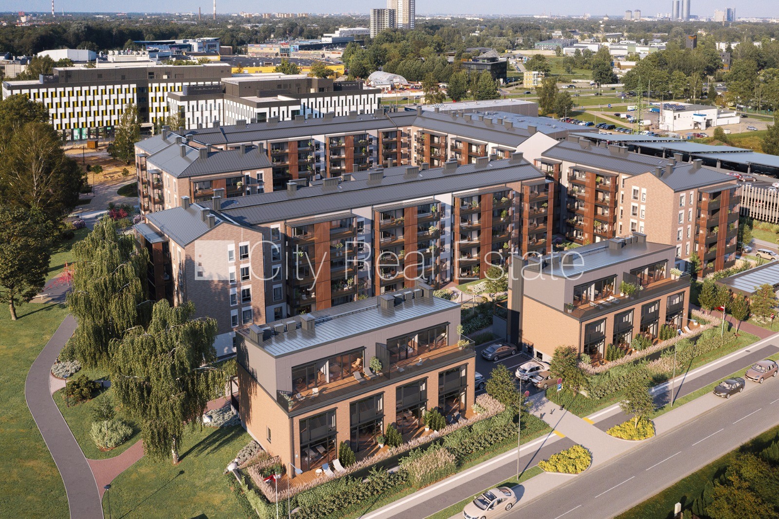 Sludinājumi. Projekts - Lindenholma kvartāls (Lindenholmas dzīvojamais kvartāls), jaunceltne, apsaimniekošanas Cena: 750 EUR/mēn Foto #8