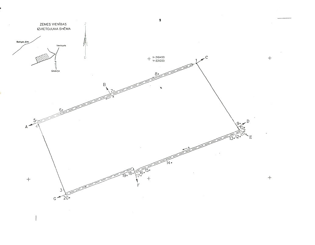 Sludinājumi. Zemi iespējams dalīt  2 gab., iespējama mazstāvu apbūve, zeme robežojas ar ielu, līdz jūrai 200 m, Cena: 475000 EUR Foto #2