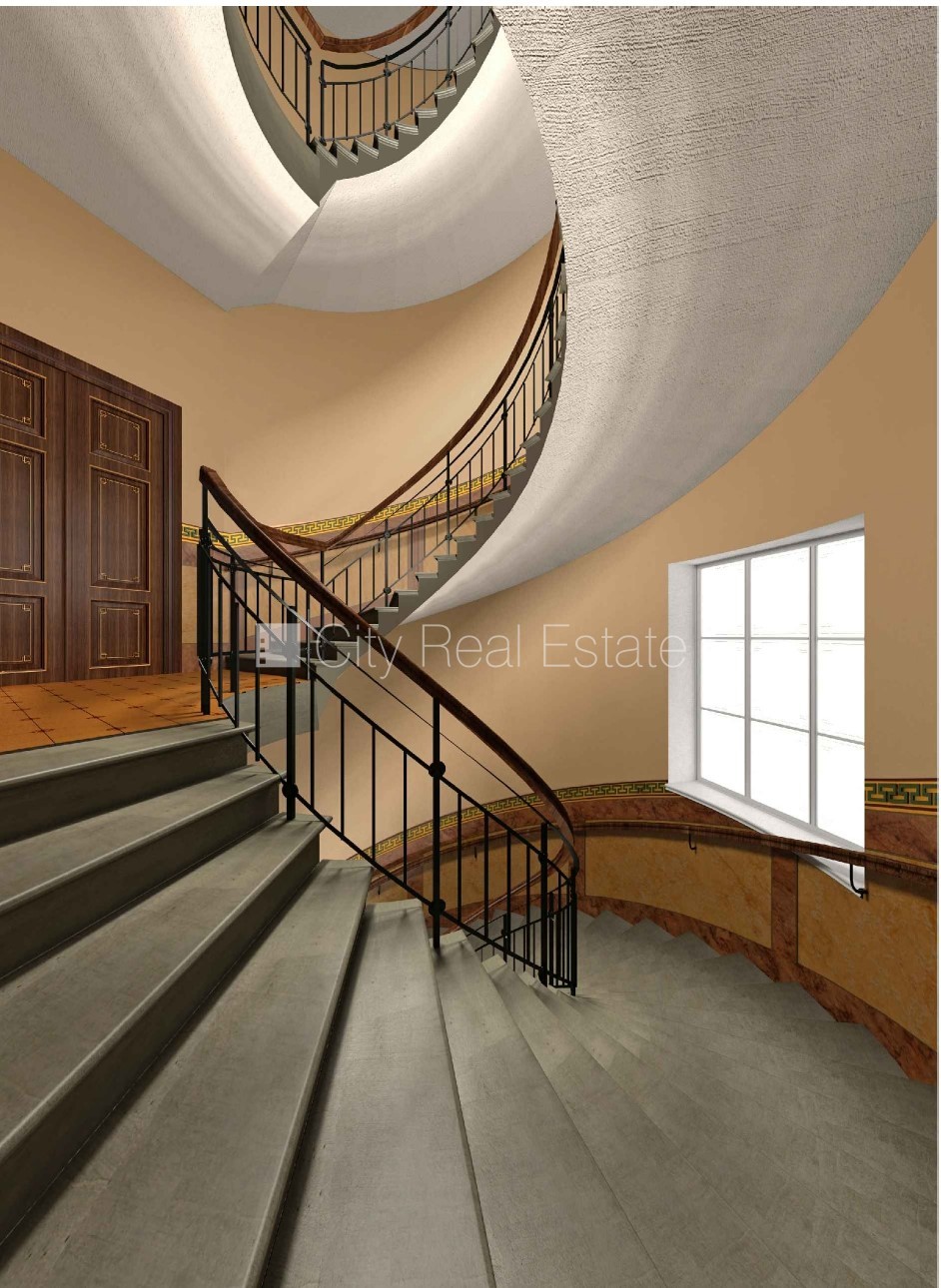 Sludinājumi. Fasādes māja, renovēta māja, fasāde ar dekoratīvo apmetumu, slēgts pagalms, ieeja no ielas un Cena: 164520 EUR Foto #6