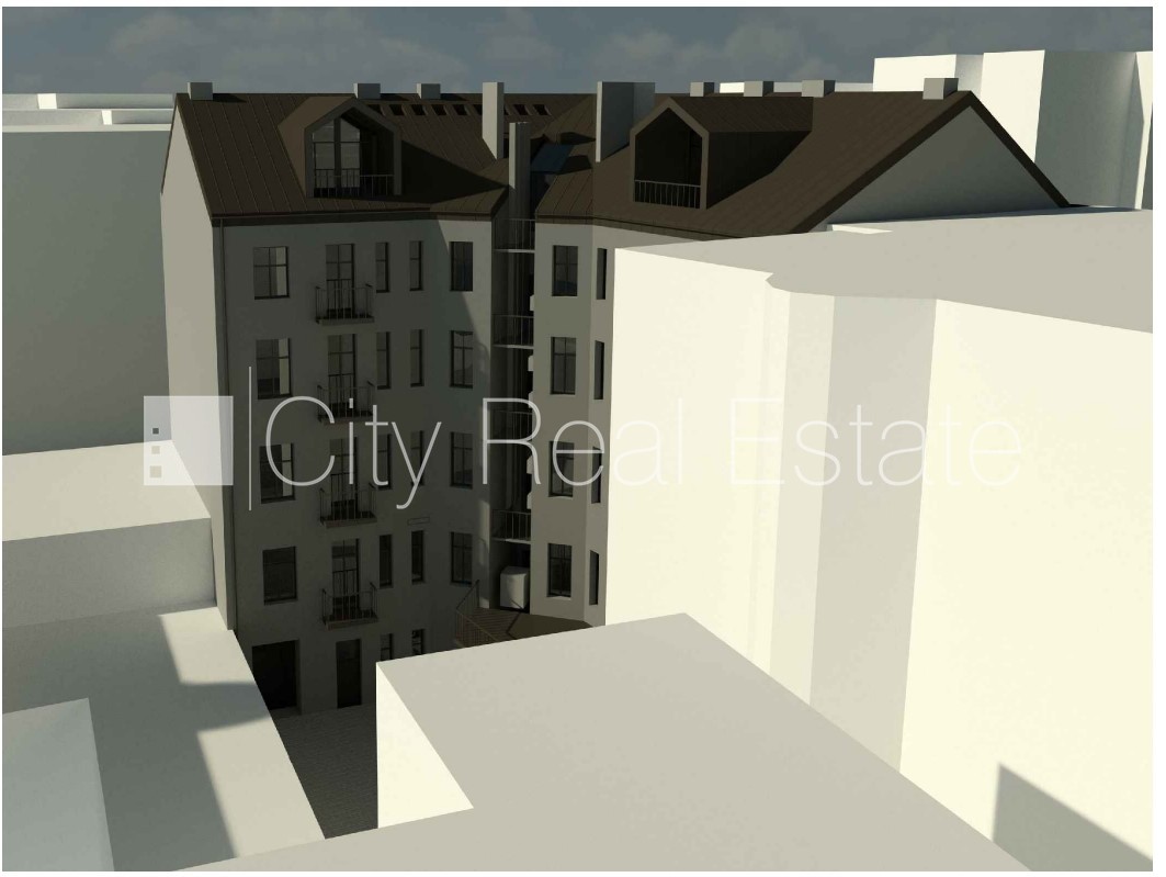 Sludinājumi. Fasādes māja, renovēta māja, fasāde ar dekoratīvo apmetumu, slēgts pagalms, ieeja no ielas un Cena: 164520 EUR Foto #8