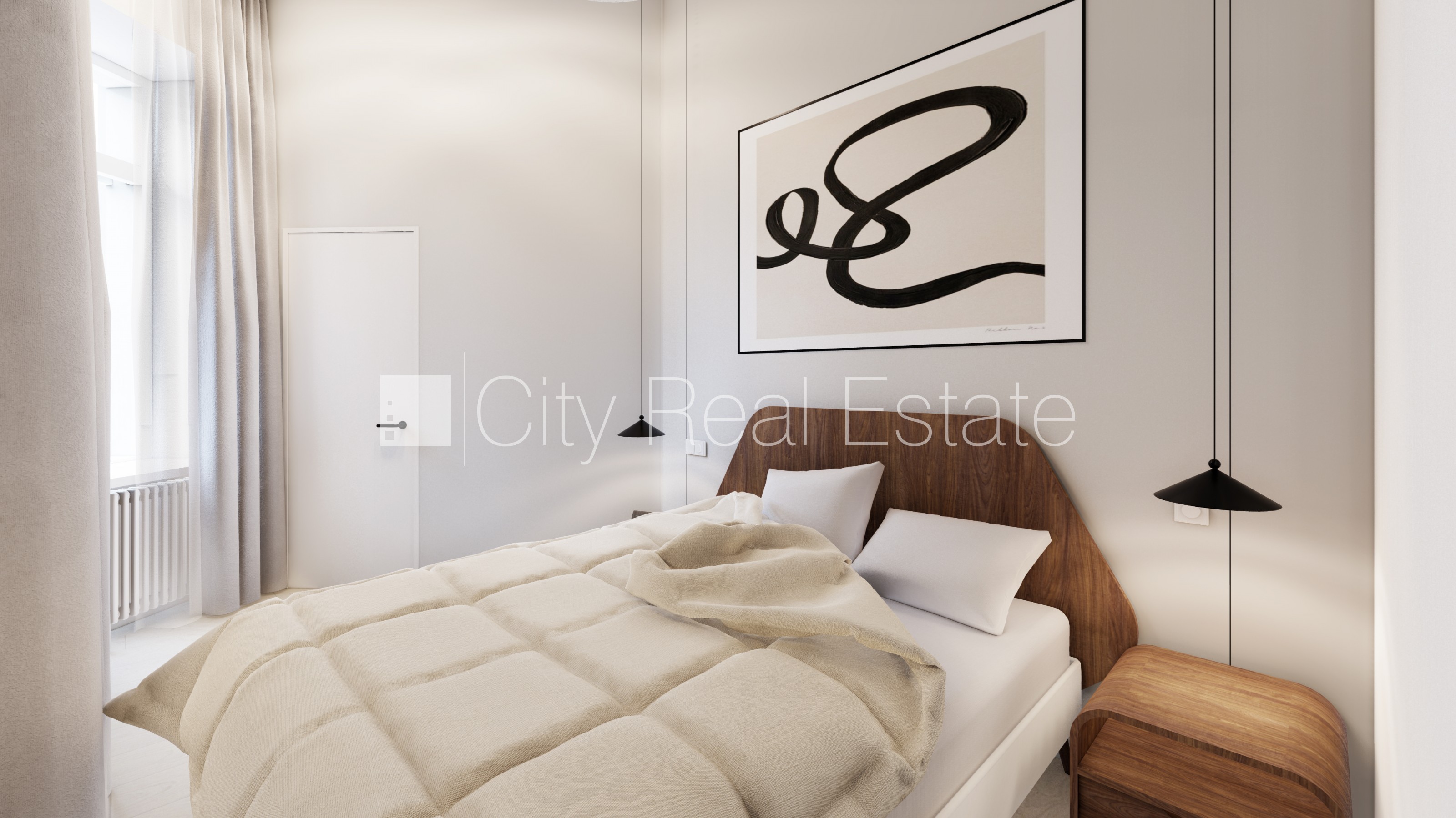 Объявление. Фасадный дом, реновированный дом, закрытый двор, вход с улицы и со двора, лифт, балкон 2 м2, окна Цена: 160560 EUR Foto #3