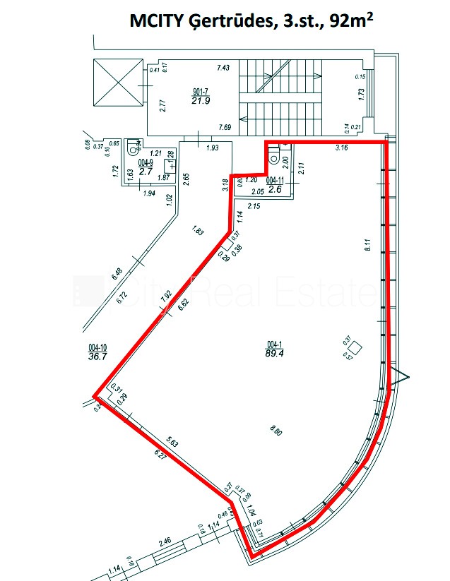 Sludinājumi. Projekts - Ģertrūdes 66, jaunceltne, fasādes māja, labiekārtota apzaļumota teritorija, bruģēts Cena: 1100 EUR/mēn Foto #13