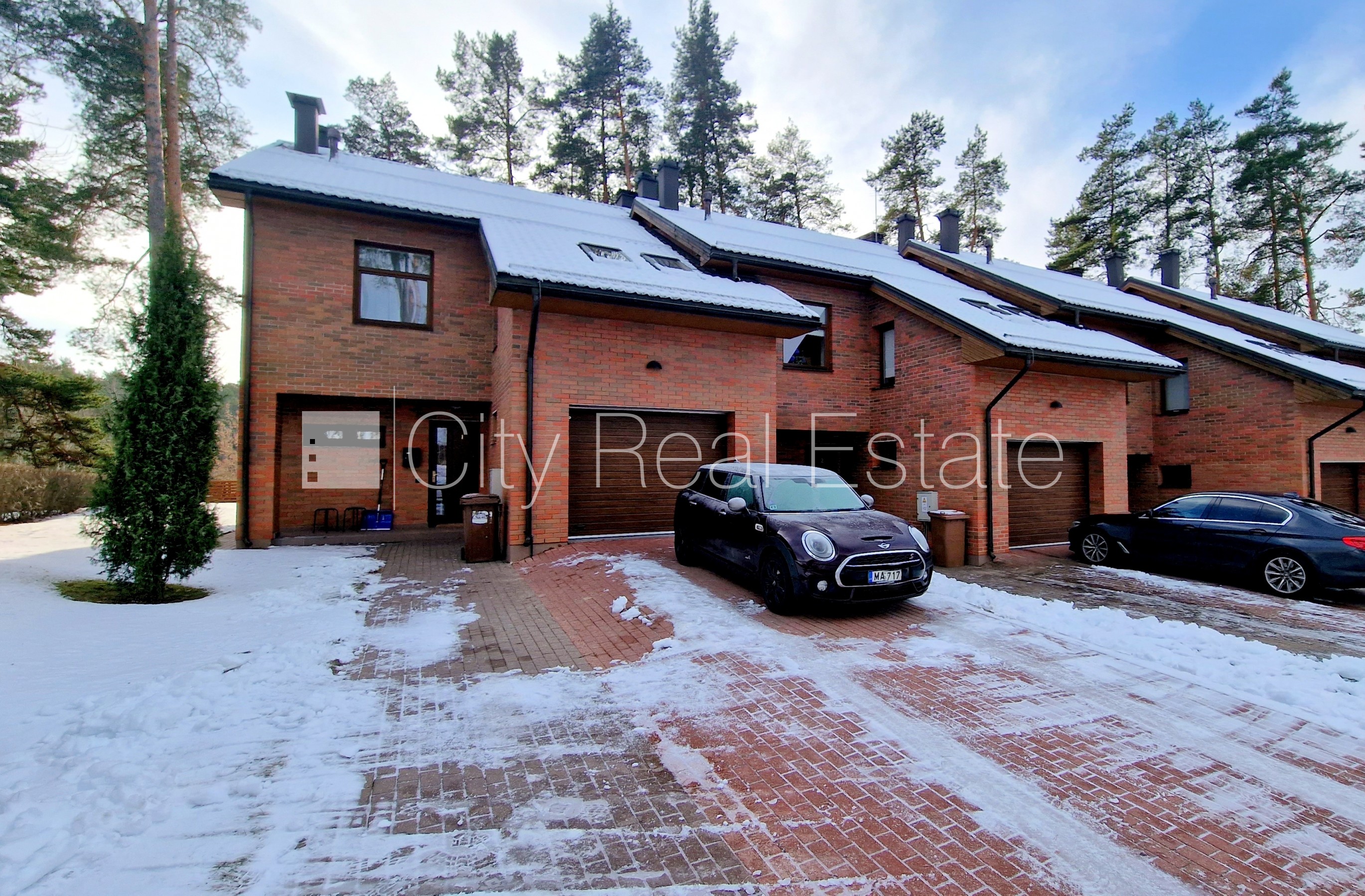 Sludinājumi. Projekts - Apogi, rindu māja, jaunceltne, labiekārtota apzaļumota teritorija, garāža vienai Cena: 270000 EUR Foto #1