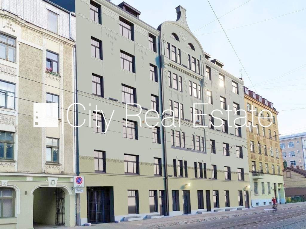 Sludinājumi. Fasādes māja, renovēta māja, slēgts pagalms, ieeja no ielas un pagalma, kāpņu telpa pēc kapitālā Cena: 370 EUR/mēn Foto #12