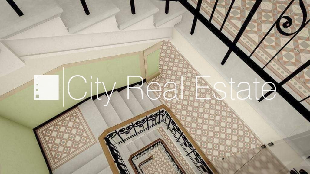 Sludinājumi. Fasādes māja, renovēta māja, slēgts pagalms, ieeja no ielas un pagalma, kāpņu telpa pēc kapitālā Cena: 370 EUR/mēn Foto #16