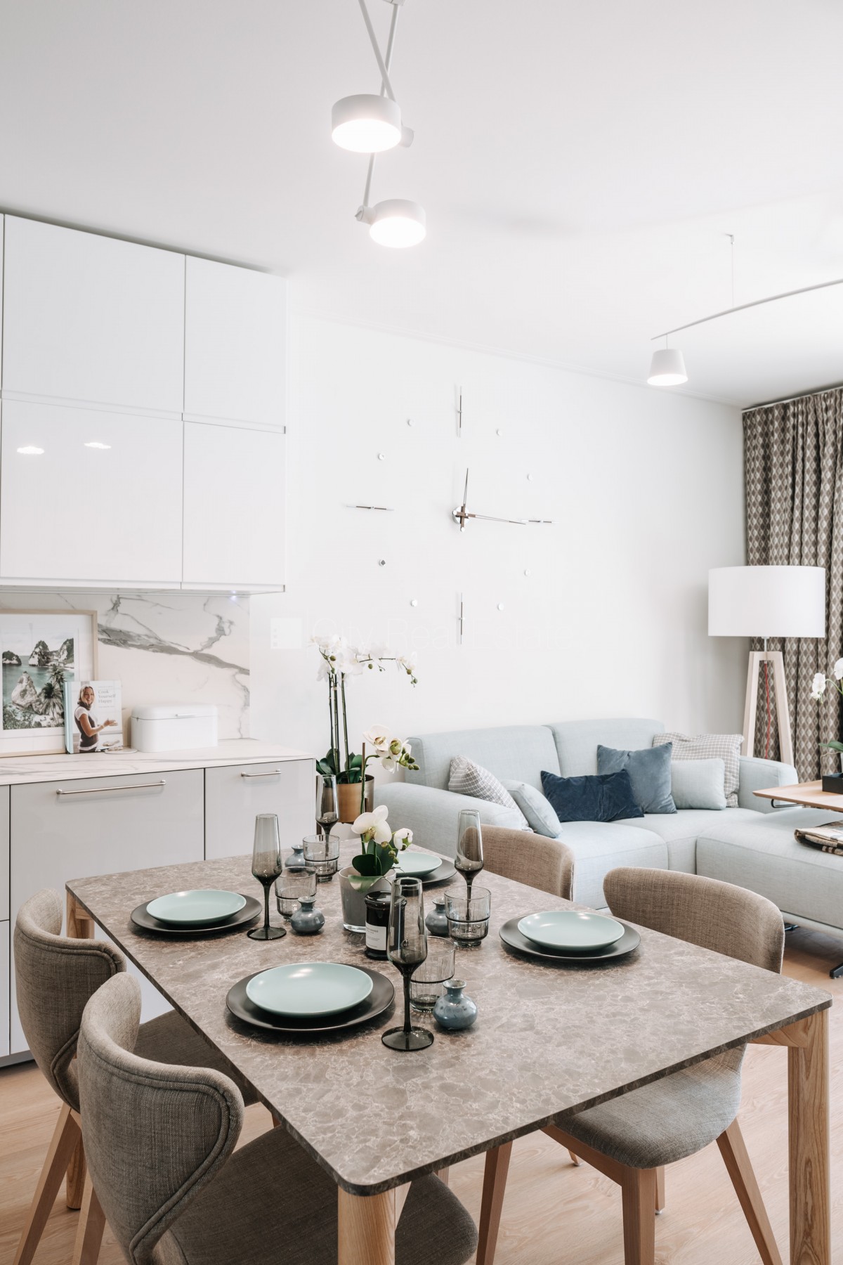 Sludinājumi. Projekts - Lindenholma kvartāls (Lindenholmas dzīvojamais kvartāls), jaunceltne, viena kvadrātmetra Cena: 1100 EUR/mēn Foto #3