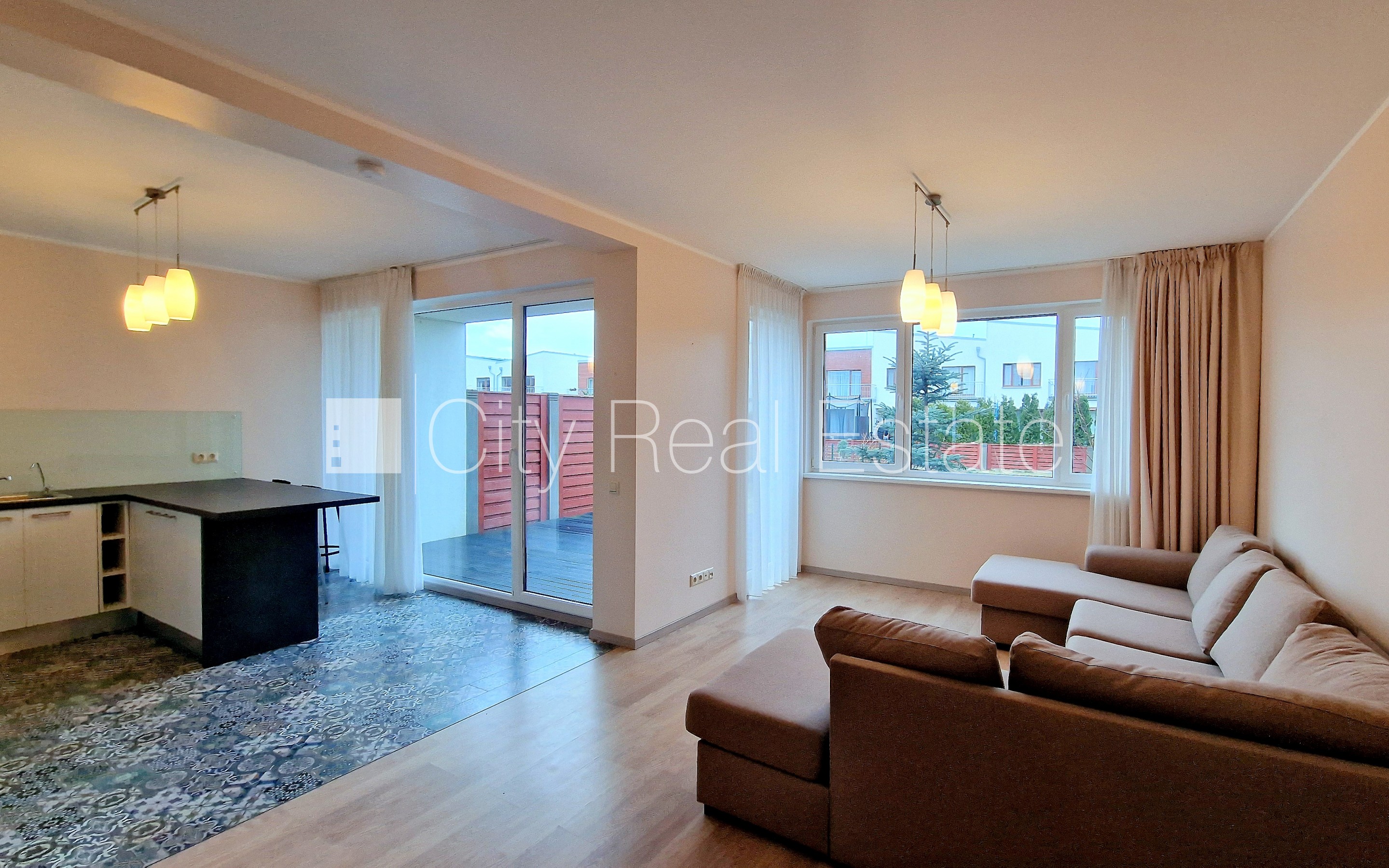 Sludinājumi. Projekts - Saliena, rindu māja, jaunceltne, labiekārtota apzaļumota teritorija 300 m2, iežogota Cena: 2100 EUR/mēn Foto #13