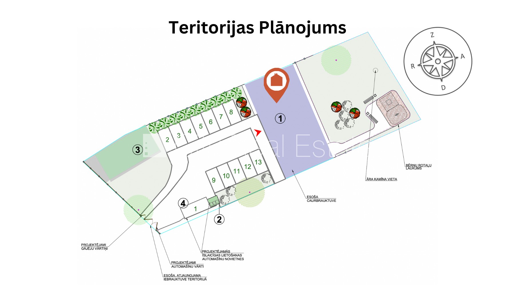 Sludinājumi. Fasādes māja, renovēta māja, energo efektīva māja, labiekārtota apzaļumota teritorija, slēgta Cena: 109480 EUR Foto #15